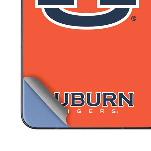 Auburn University Logo Orange Galaxy Z Fold5 5G Skin